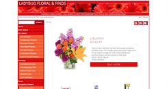 Desktop Screenshot of ladybugfloralinfayetteville.com